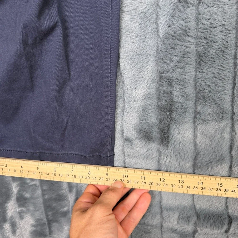 Mutual Weave Mens Big & Tall Chino Pants Parisian Navy 46x29 NWT 328154
